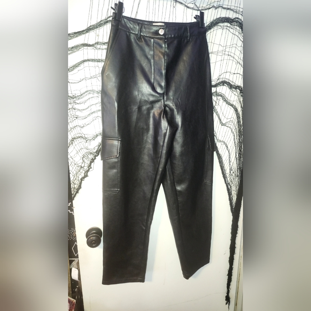 ✨️Wilfred Black Leather Pants✨️